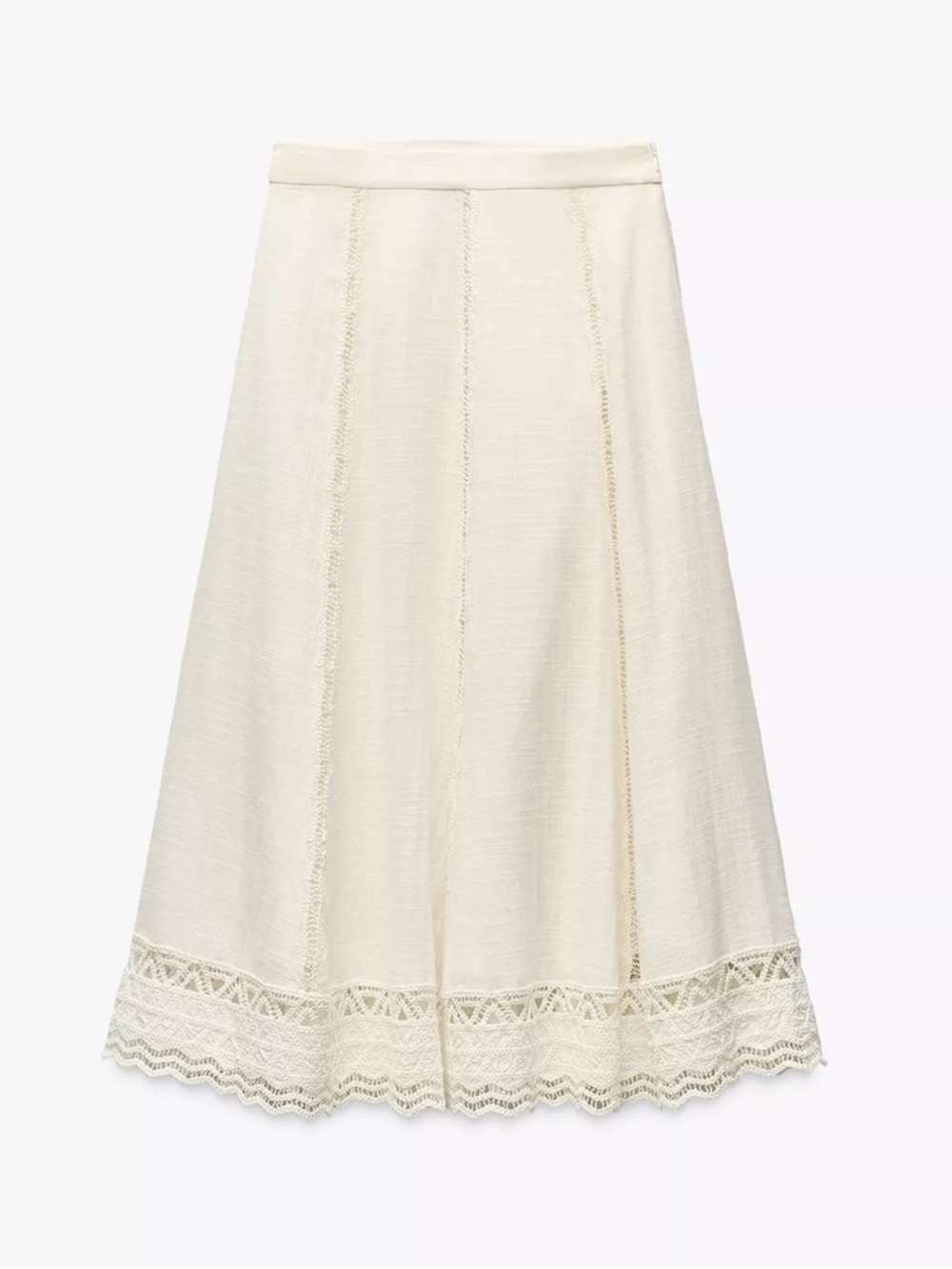 New ZARA Crochet Skirt